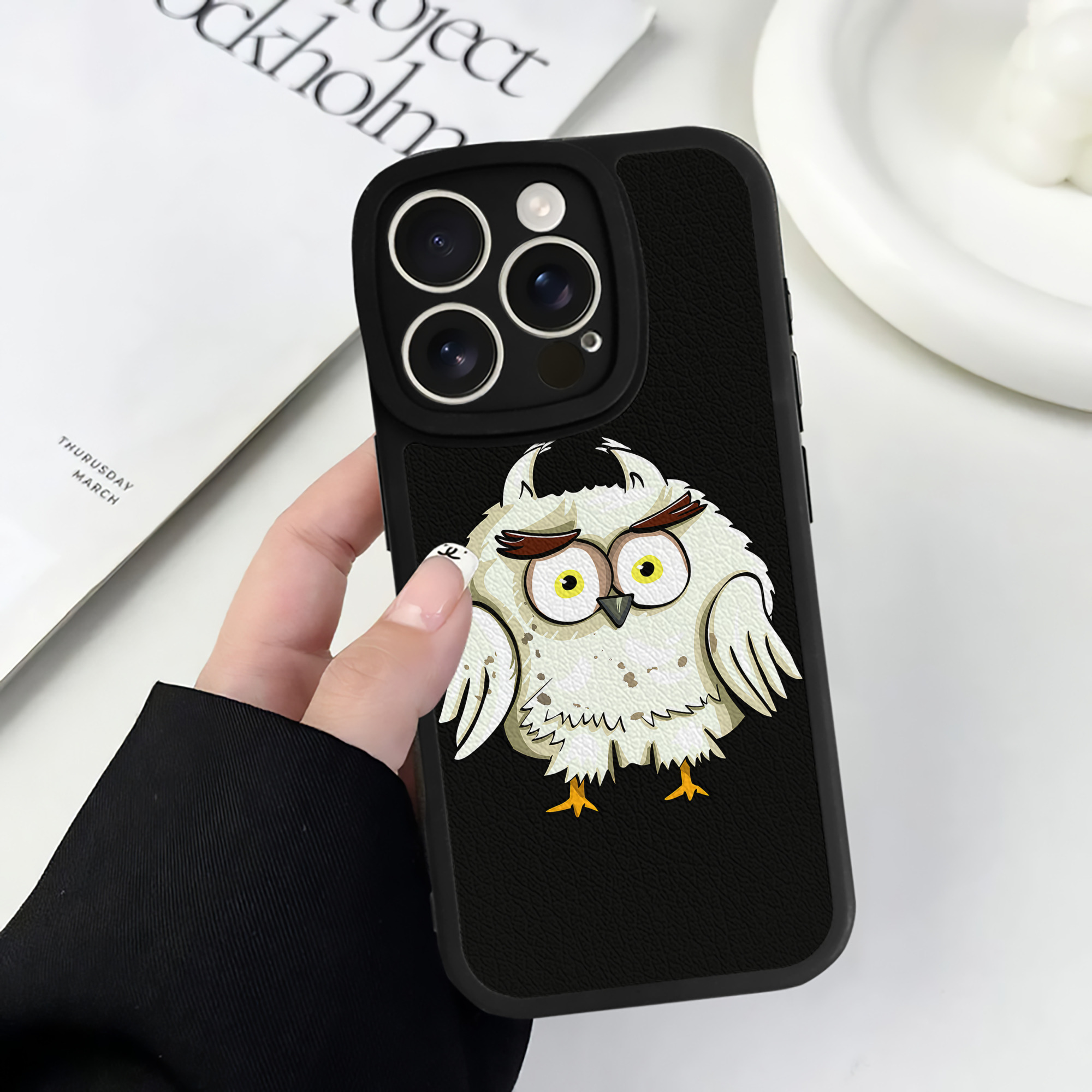 （画像用） Harry Potter ハリー・ポッターシリーズ 【iPhone 16シリーズ対応】シリコンスマホケース（レザー調） 材質：シリコン